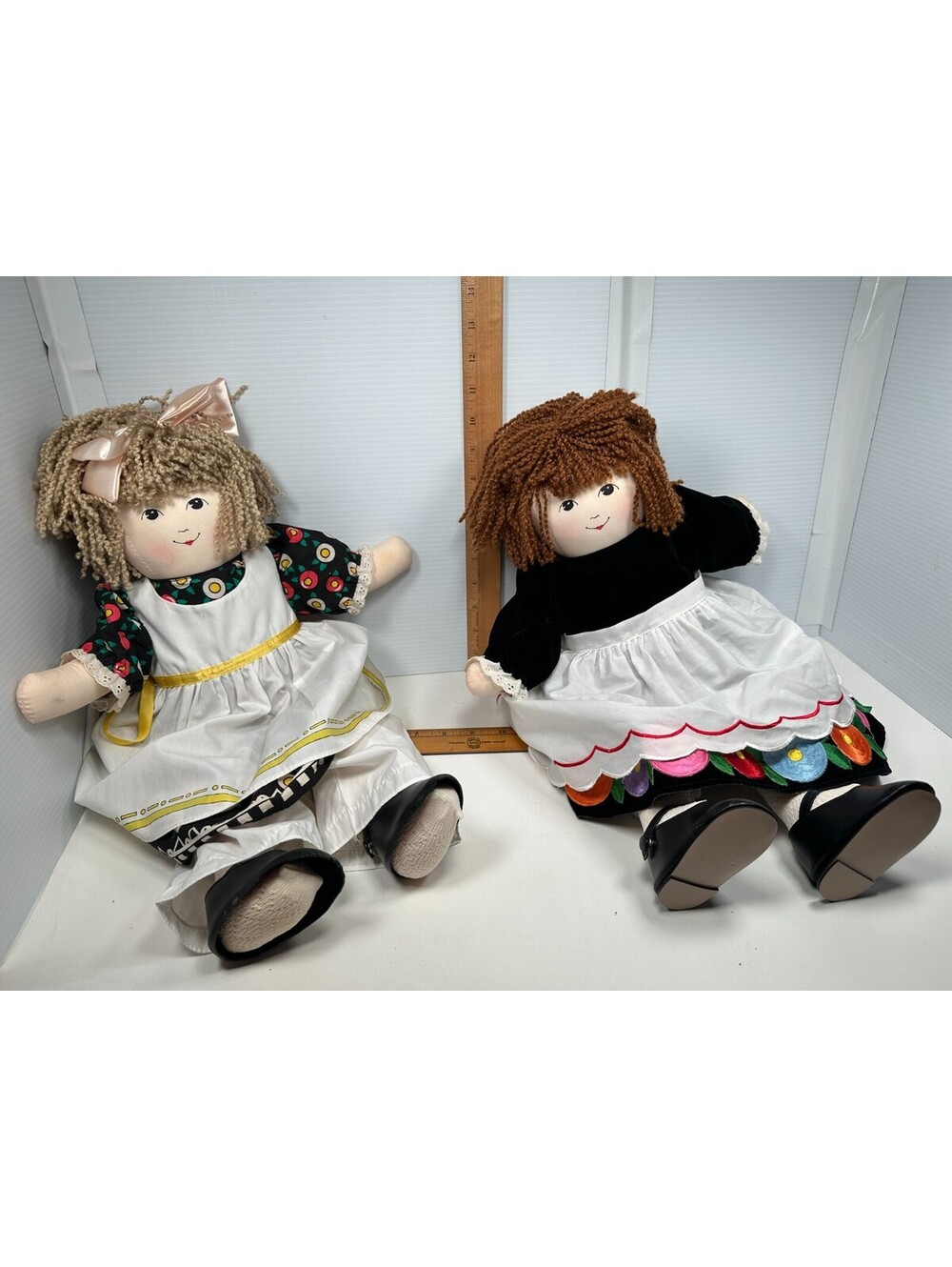 Vintage MARY ENGELBREIT Doll 18” Lilah & Hannah Dolls True Friends